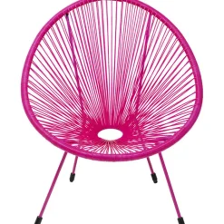 Fauteuil Acapulco Mono fuchsia>KARE Design Online