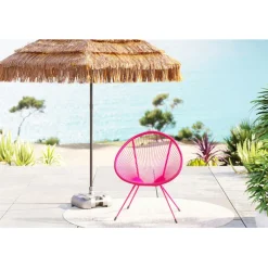 Fauteuil Acapulco Mono fuchsia>KARE Design Online