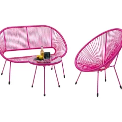 Fauteuil Acapulco Mono fuchsia><noscript><img width=