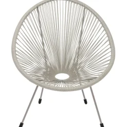 Fauteuil Acapulco Mono greige>KARE Design Online