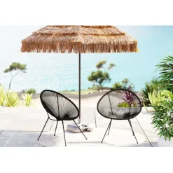 Fauteuil Acapulco Mono noir (set de 2)>KARE Design