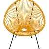 Fauteuil Acapulco orange>KARE Design