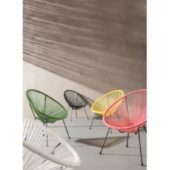 Fauteuil Acapulco vert><noscript><img width=
