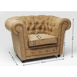 Fauteuil Cambridge Vintage eco><noscript><img width=
