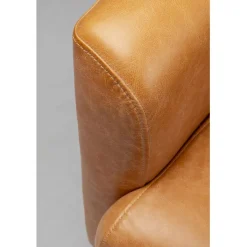 Fauteuil Cigar Lounge cuir  marron clair><noscript><img width=