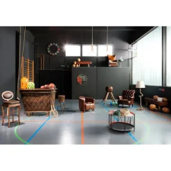 Fauteuil Cigar Lounge marron>KARE Design