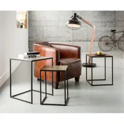 Fauteuil Cigar Lounge marron><noscript><img width=
