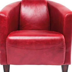 Fauteuil Cigar Lounge rouge>KARE Design Online