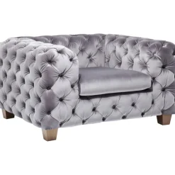 Fauteuil Desire gris argenté><noscript><img width=