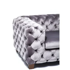 Fauteuil Desire gris argenté><noscript><img width=