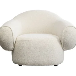Fauteuil Dreamy bouclé crème>KARE Design Clearance