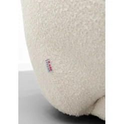 Fauteuil Dreamy bouclé crème><noscript><img width=