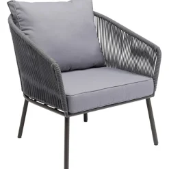 Fauteuil Elba gris>KARE Design Clearance