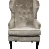 Fauteuil Granny gris>KARE Design Outlet