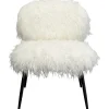 Fauteuil Hairy blanc>KARE Design Online