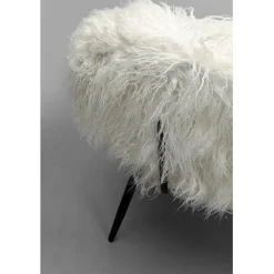 Fauteuil Hairy blanc><noscript><img width=