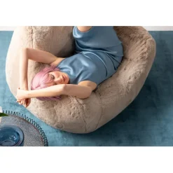 Fauteuil Mika crème><noscript><img width=