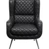 Fauteuil Nonna noir>KARE Design Hot