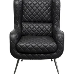Fauteuil Nonna noir>KARE Design Hot