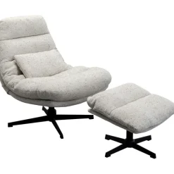 Fauteuil pivotant + repose-pieds Columbia><noscript><img width=