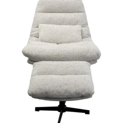 Fauteuil pivotant + repose-pieds Columbia>KARE Design Clearance
