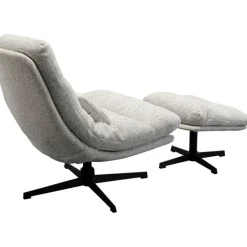 Fauteuil pivotant + repose-pieds Columbia><noscript><img width=