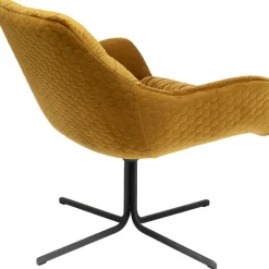 Fauteuil pivotant Bristol jaune><noscript><img width=