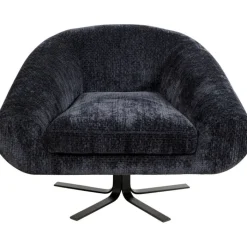 Fauteuil pivotant Ciao Midnight>KARE Design New