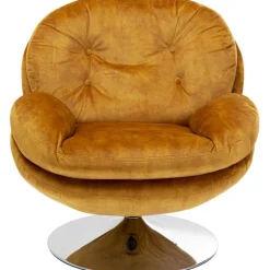 Fauteuil pivotant Cosy ambre>KARE Design Clearance
