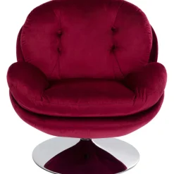 Fauteuil pivotant Cosy berry>KARE Design Clearance