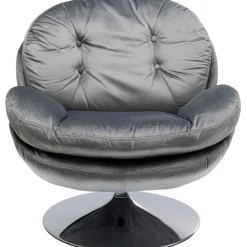 Fauteuil pivotant Cosy gris>KARE Design Discount