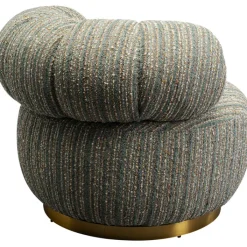 Fauteuil pivotant Couture Stripes bleu><noscript><img width=