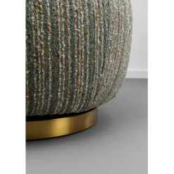 Fauteuil pivotant Couture Stripes bleu><noscript><img width=