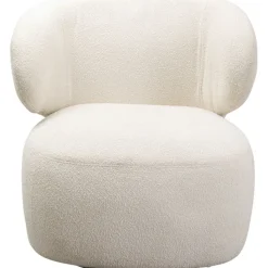 Fauteuil pivotant Elite crème>KARE Design Outlet