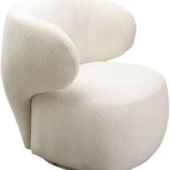 Fauteuil pivotant Elite crème>KARE Design Outlet