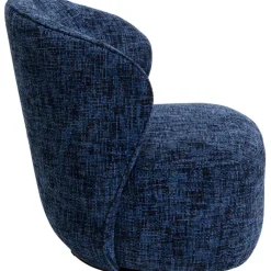Fauteuil pivotant Ellie bleu><noscript><img width=