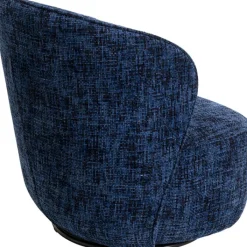 Fauteuil pivotant Ellie bleu><noscript><img width=