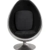 Fauteuil pivotant Eye Ball Graphite>KARE Design Discount