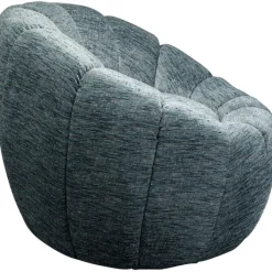 Fauteuil pivotant Fiori bleu><noscript><img width=