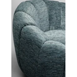 Fauteuil pivotant Fiori bleu><noscript><img width=
