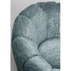 Fauteuil pivotant Fiori bleu><noscript><img width=