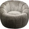 Fauteuil pivotant Fiori gris>KARE Design New
