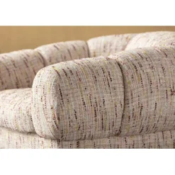 Fauteuil pivotant Janno beige><noscript><img width=