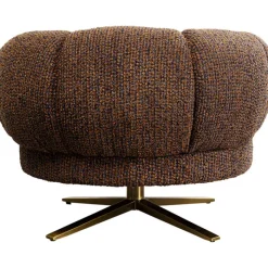 Fauteuil pivotant Janno marron><noscript><img width=