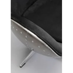 Fauteuil pivotant Lounge noir Grafite><noscript><img width=