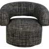 Fauteuil pivotant Maye Bow Gris>KARE Design Sale