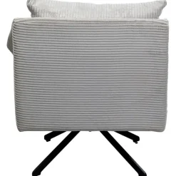 Fauteuil pivotant Milo beige><noscript><img width=
