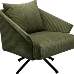 Fauteuil pivotant Milo vert>KARE Design
