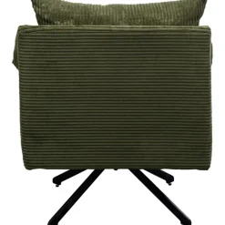Fauteuil pivotant Milo vert><noscript><img width=