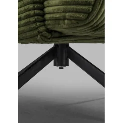 Fauteuil pivotant Milo vert><noscript><img width=